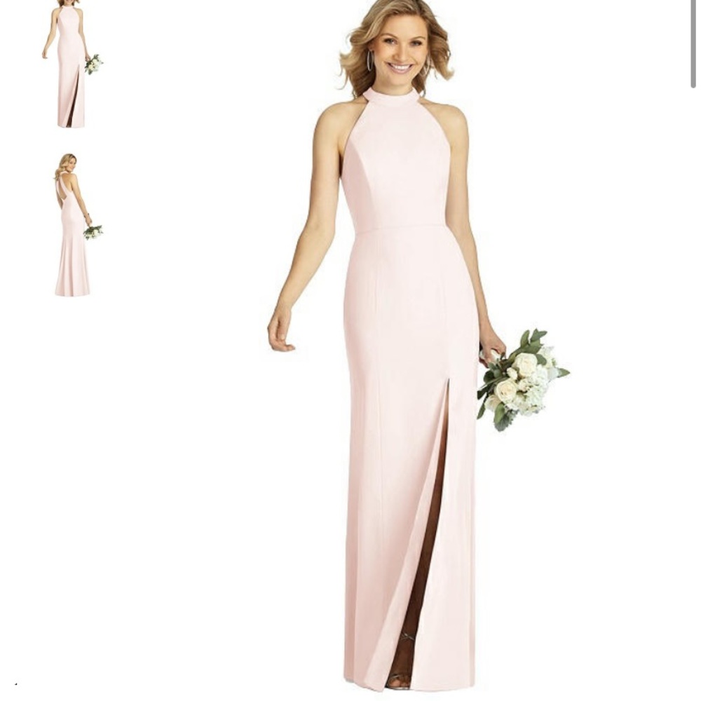 AFTER SIX Bridesmaid Dress Blush Style 6808